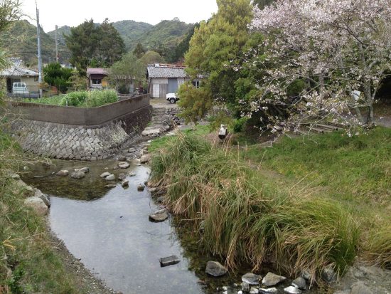和歌山県の日本一短い川「ぶつぶつ川」