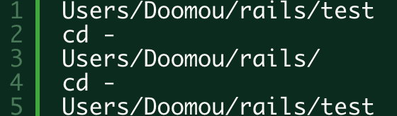 Ruby Macのターミナルで一つ前のディレクトリへ戻る方法とは Cdコマンドを使おう Doomou