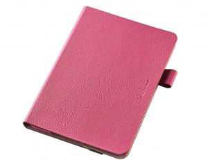 iPad Mini 4ケースソフトレザーケース/360度ピンク