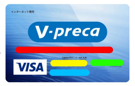 PS4でVプリカのクレジットカード情報を設定3