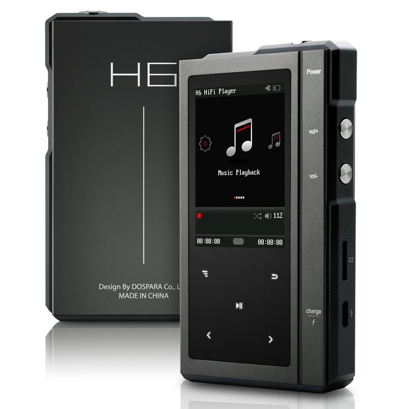 上海問屋からハイレゾ音源の「Hi-Fiオーディオプレーヤー H6」が2万円以下で発売！性能やスペック